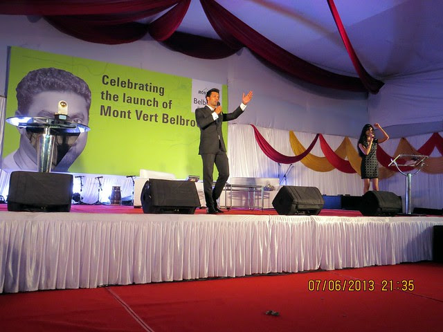 Auction of "Golden Ball" to raise funds for The Poona Blind Men's Association -  Murali - Muthiah Muralidaran - at Mont Vert Belbrook, Bhugaon, Pune 411042