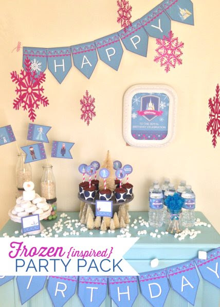 Frozen Birthday Party Ideas - Pink Lover