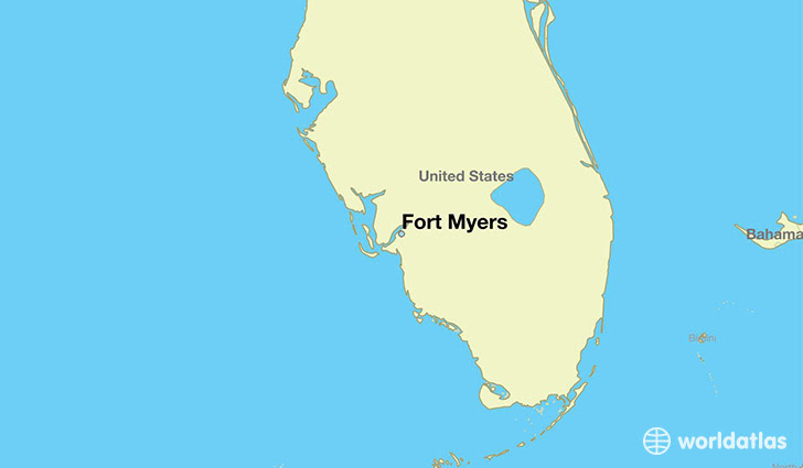 Where is Fort Myers, FL? / Fort Myers, Florida Map - WorldAtlas.com