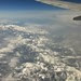 Flying over mountains in CA
