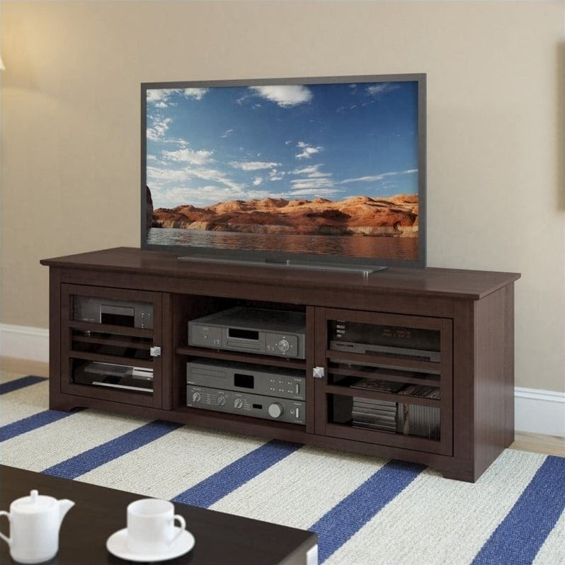 tv cable upc in Stand Sonax Lake West TV [384863] Espresso Dark