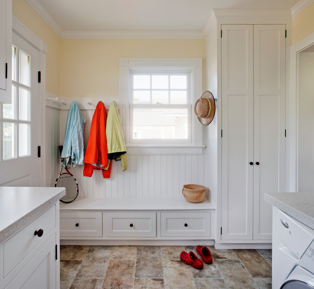 Harbor View Mudroom\/Laundry Room  Traditional  Laundry 