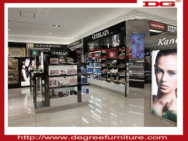 Fashionable cosmetics shop decoration interior design, View ...