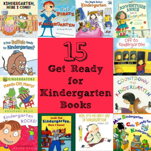15 Get Ready For Kindergarten Books