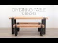 Dining Table With Bench Modern