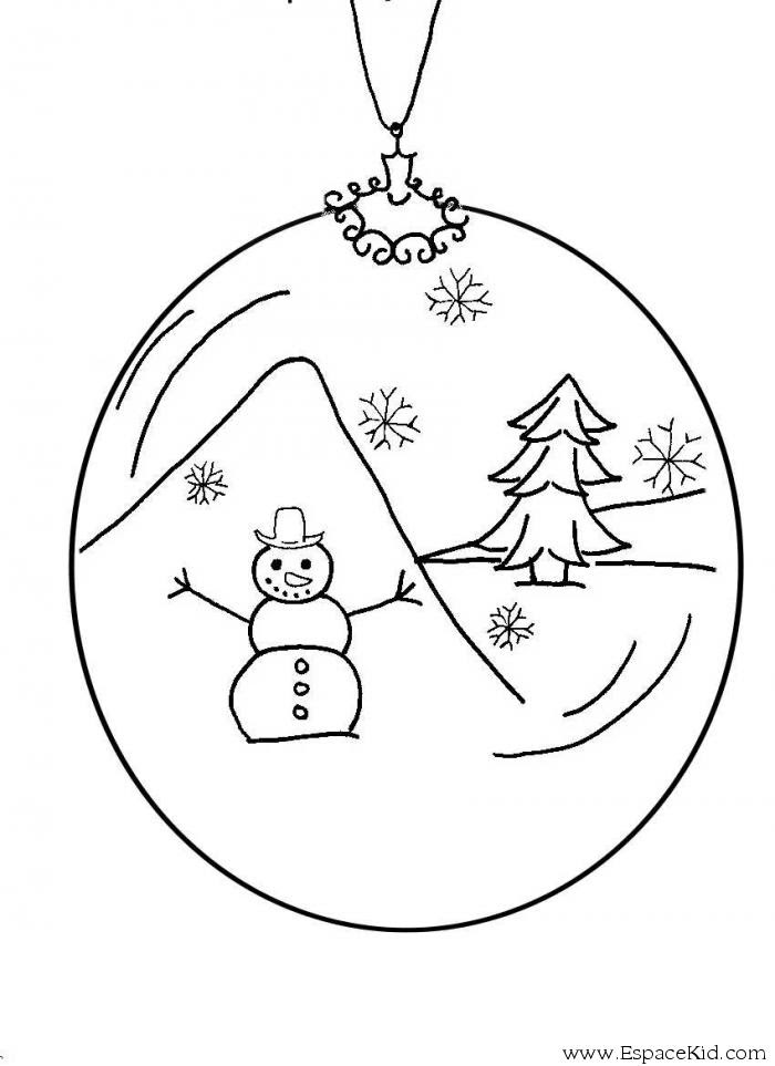 Modèle Boule De Noel à Colorier Coloriage Boule De Noel A Imprimer Dans Les Coloriages Boules De Noel Dessin A Imprimer