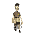 UPS man! Yahoo