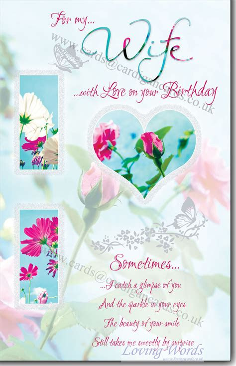  wife birthday greeting cards by loving words