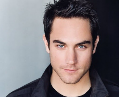 Guy with Black Hair Blue Eyes