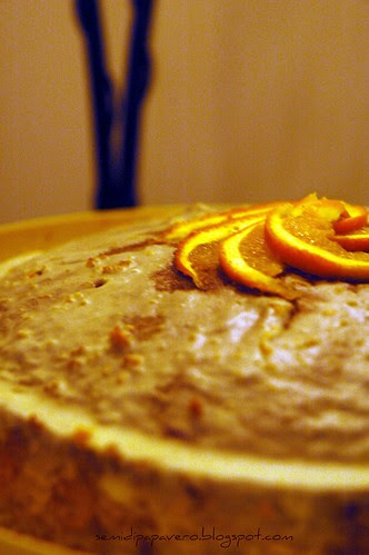 Torta alla spremuta di arancia