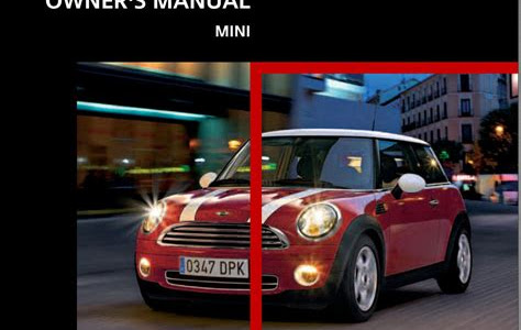 Free Read owners manual for mini cooper [PDF DOWNLOAD] PDF