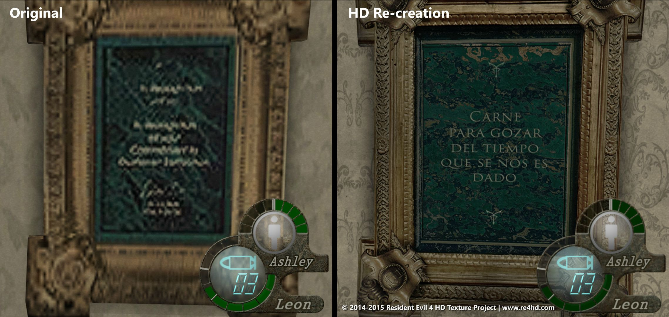 Resident Evil 4 HD Project – New Comparison Screenshots 