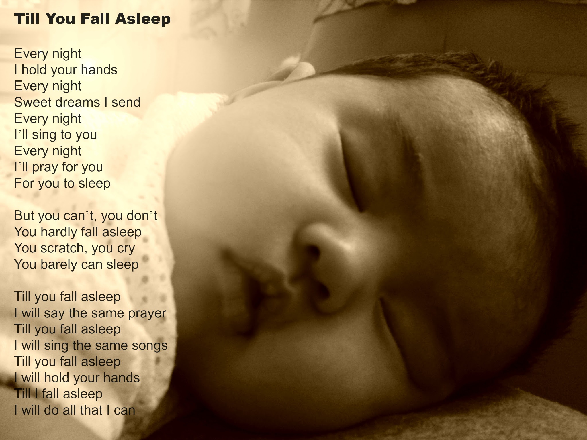 Eczema Baby Poem