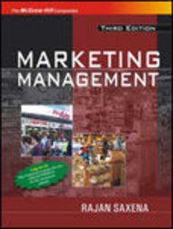 Marketing Management, by Rajan Saxena