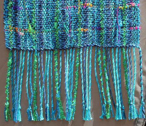 Handwoven scarf