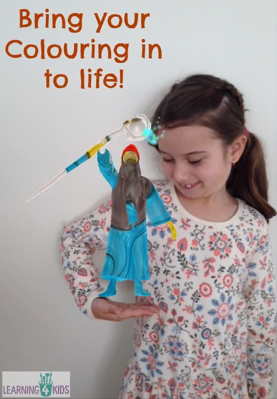 Bring your colouring in to life with Crayola Color Alive Colouring Books and app