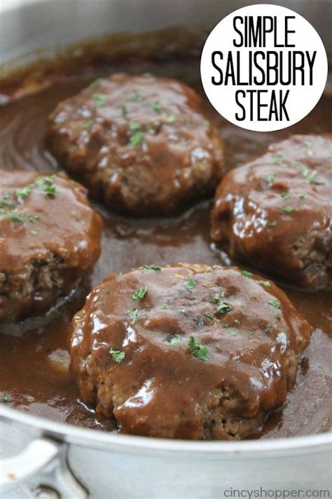 easy family dinner recipes salisbury steak