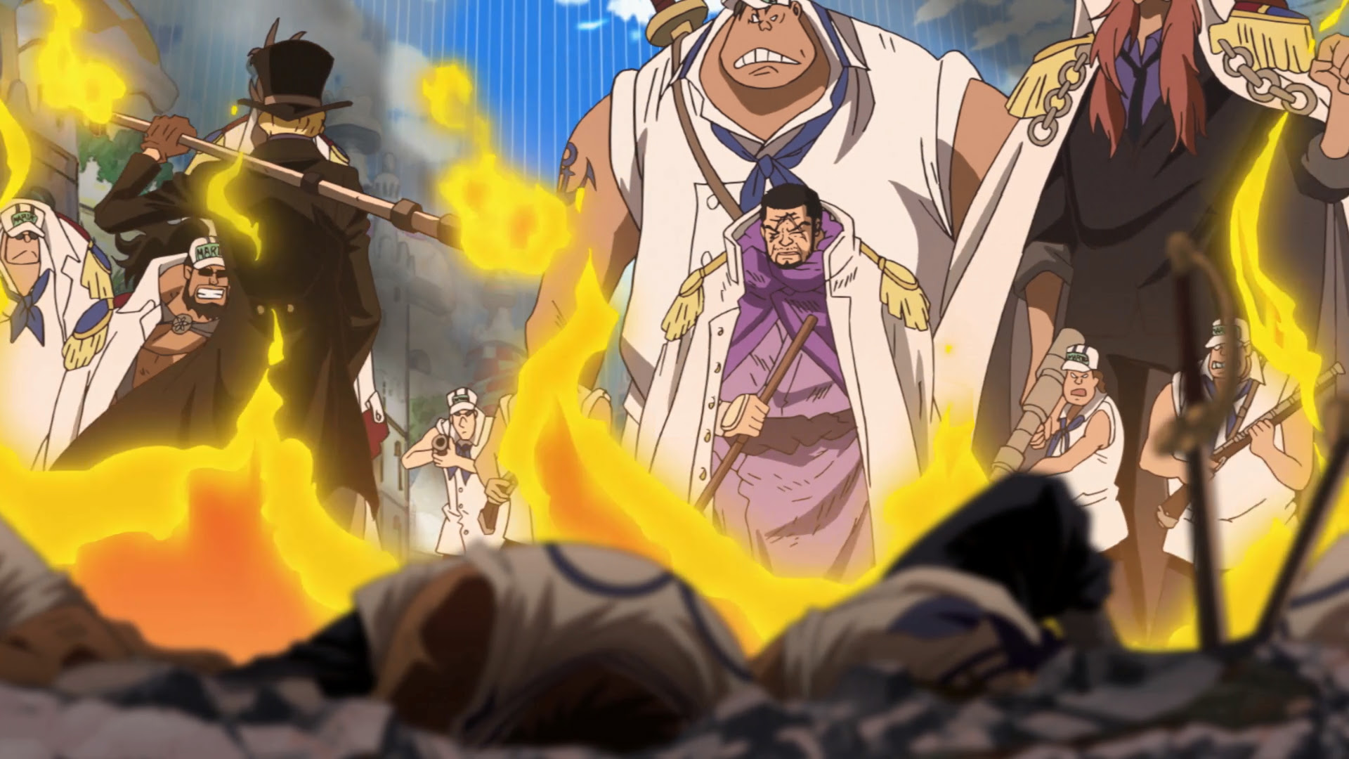 Spoiler I Made A Creditless Version Of One Of The Ending Frames From Episode Of Sabo Onepiece