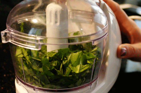 Or invest in a food processor or blender that will save you loads of time when putting together a recipe.