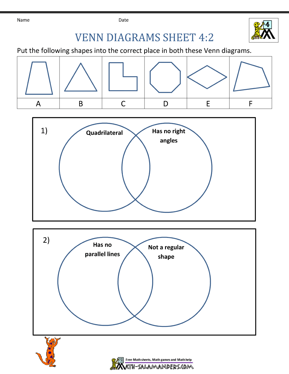 classifying shapes worksheet 4th grade solid 3d shapes