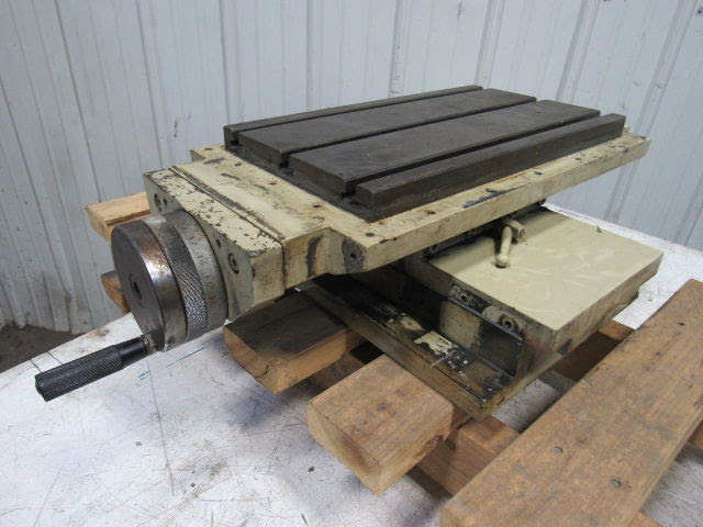 16" Compound X-Y Axis Indexing Slide Bed Plate Drill Mill 