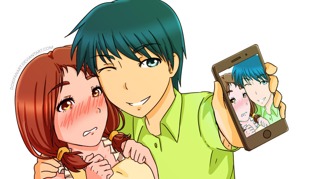 Selfie Time by DokiFanArt on DeviantArt Convert your photo to anime!