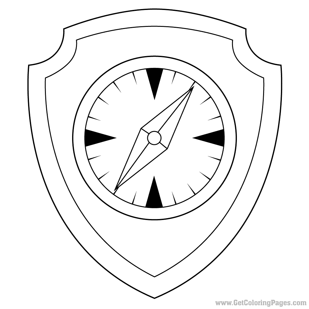 Download Paw Patrol Badges Coloring Pages at GetColorings.com | Free printable colorings pages to print ...