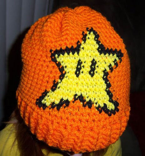Mario Star Crochet Hat and Pattern | Sprite Stitch