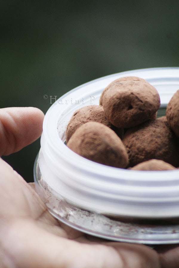 Cinnamon Cognac Truffles (Vegan)