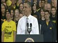 Video President Obama: "Go Blue!"