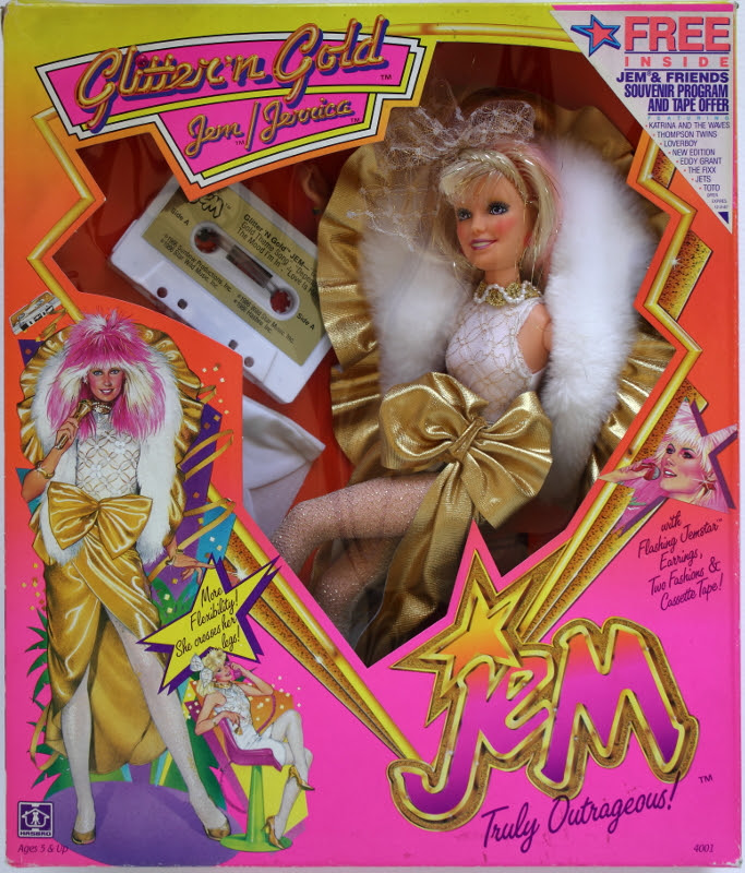 Glitter 'n Gold Jem/Jerrica doll ID Page