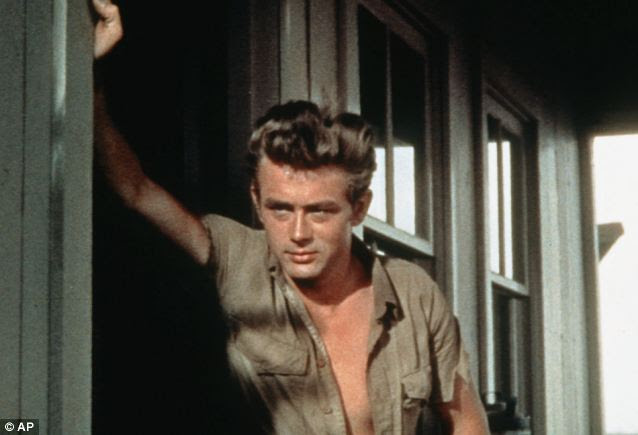 Work: Another of Dean's films, 'Giant' was released in 1956