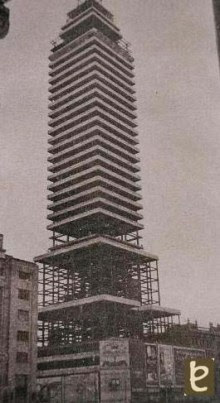 Resultado de imagen para torre latinoamericana construccion