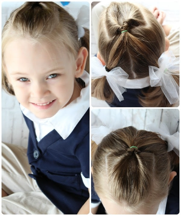 Easy Hairstyles For Little Girls - 10 ideas in 5 Minutes ...