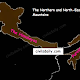Outline Northern Mountains Of India Map