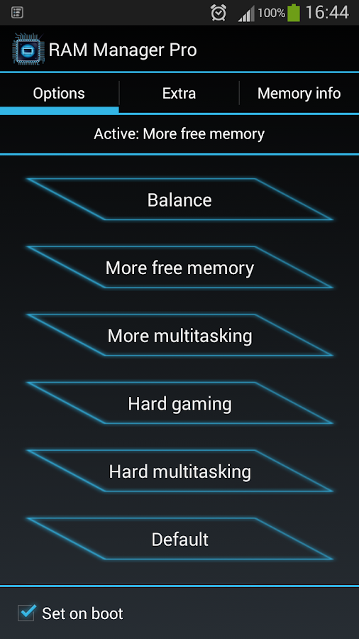 RAM Manager Pro - screenshot