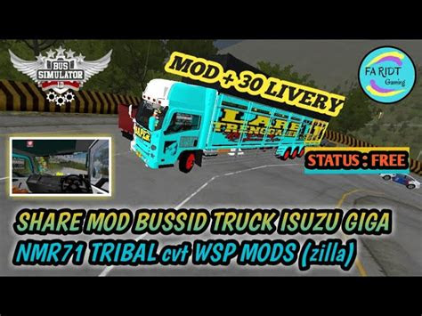 truk isuzu nmr  hsd mod bussid    destinytk
