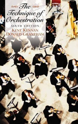 Technique Of Orchestration 6th Edition