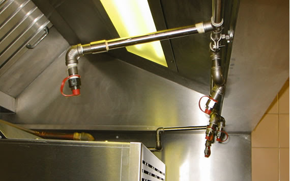 Ansul R102 Fire Suppression System For Kitchens Automatic Protection Ltd