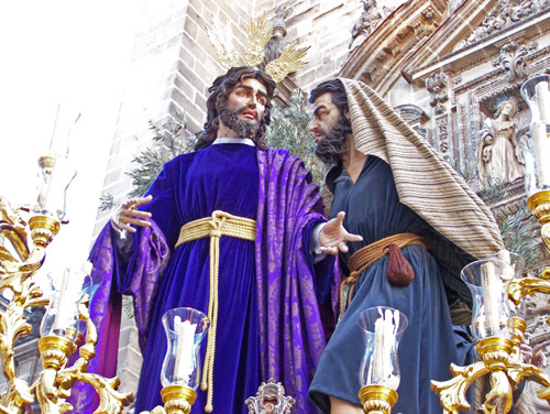 Resultado de imagen de PASOS DE SEMANA SANTA EL BESO DE JUDAS