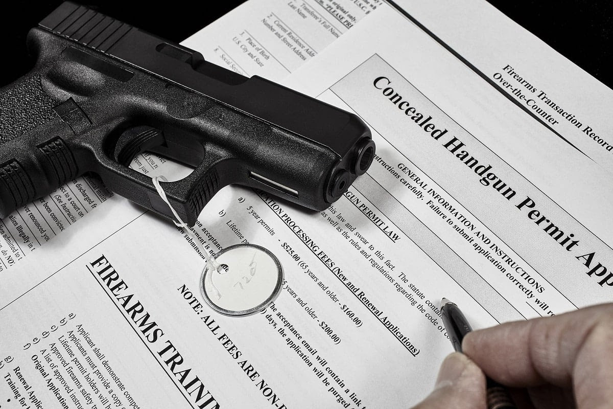 Image result for paying for a weapon permit