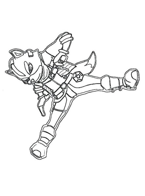 Kids-n-fun | Kleurplaat Brawl Stars fox