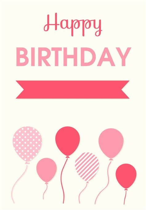 One way to make someone feel special on their birthday is by sending them a birthday card. happy birthday template card collection