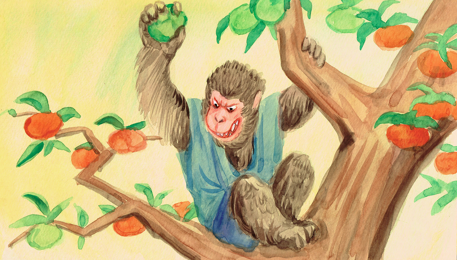 Eテレ昔話法廷 さるかに合戦 裁判 伊野孝行のイラスト芸術 Illustrator Takayuki Ino S Website