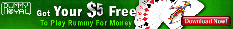 Get $5 and play Rummy for money