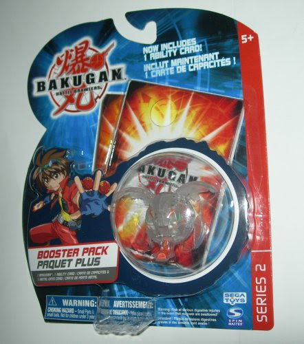 Bakugan Battle Brawlers Series 2 Booter Pack TRANSLUCENT Tuskor