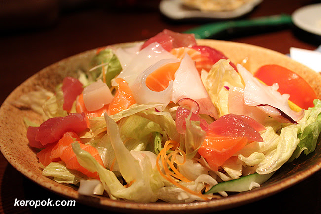 Sashimi Salad