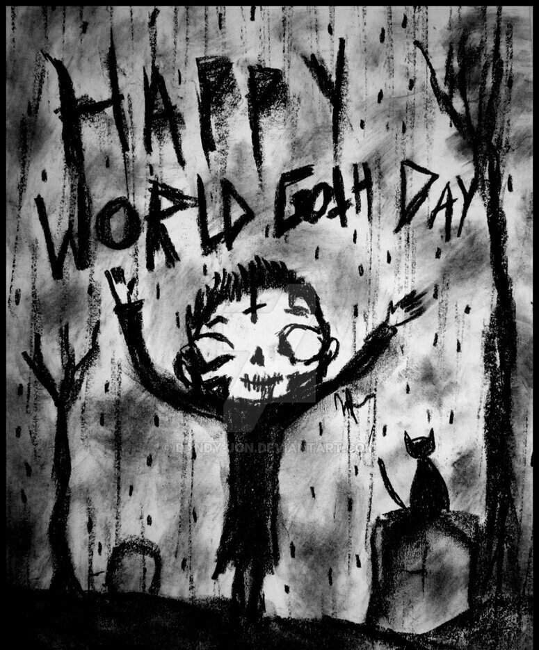 Nmw Happy World Goth Day Metal Amino