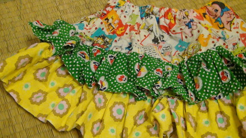 Miyu's ruffle skirt