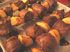 brochettes andouillettes